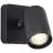 Brilliant Marty Wandleuchte Aluminium Sandig Schwarz 5W 350lm - 830 Warmweiß | Inkl. 1x GU10